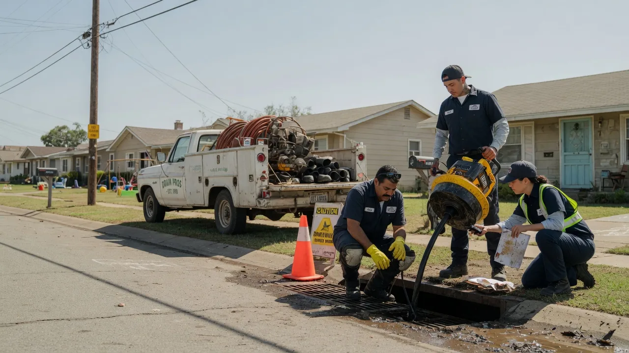 Drain Cleaning in Greenview, CA near me